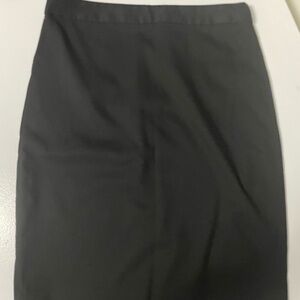 Womens Banana Republic Short Pencil Skirt, Black, Size 6